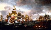 Adriaen Van Diest The Battle of Lowestoft France oil painting artist